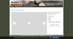 Desktop Screenshot of mobilesaege-mueller.de